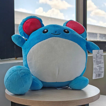 Marill Peluche Pokemon Plush Toys Stuffed Dolls Cartoon Cute Dolls Kawaii Birthday Christmas Gift For Kids Friends Collection