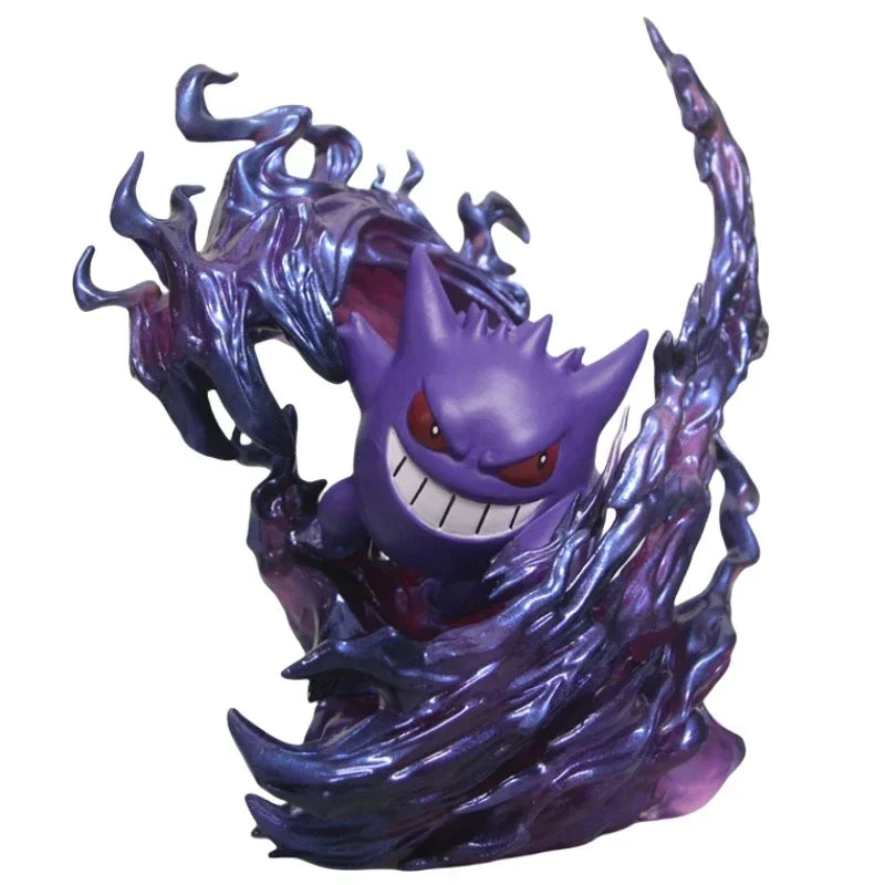 18cm Pokemon Gengar Figure, Anime Action Model Collectible Statue for Display, Halloween Christmas Birthday Gift
