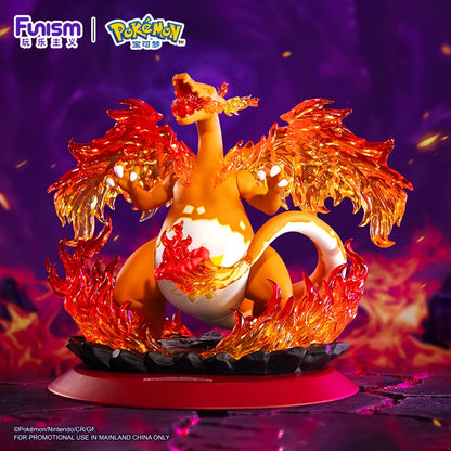 Pokemon Anime Action Figures Super Giant Charizard Eevee Genuine Collecting Figurines Pocket Monster Home Decorations Toys Gift