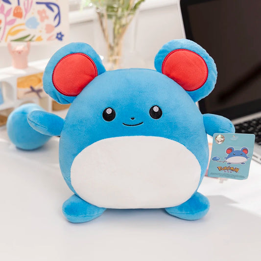 Marill Peluche Pokemon Plush Toys Stuffed Dolls Cartoon Cute Dolls Kawaii Birthday Christmas Gift For Kids Friends Collection