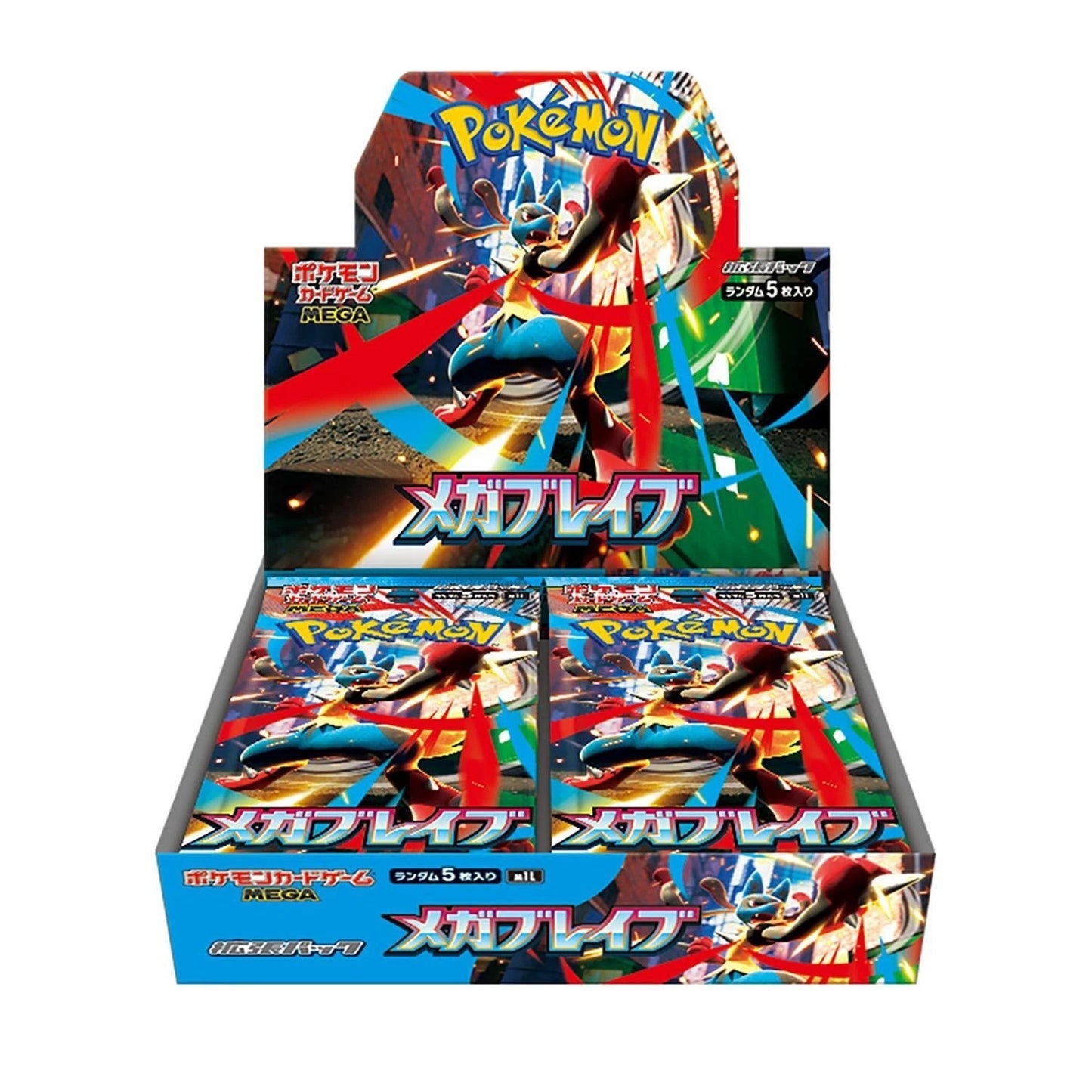 Pokémon Mega Brave Booster Box m1l [JP]